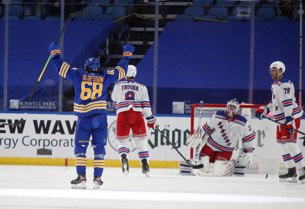 Sabres defeat Rangers 3-2 in shootout